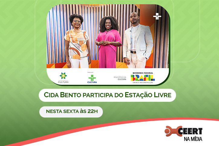 Cida Bento participa do programa Estação Livre da TV Cultura sobre Dia da Abolição da Escravatura