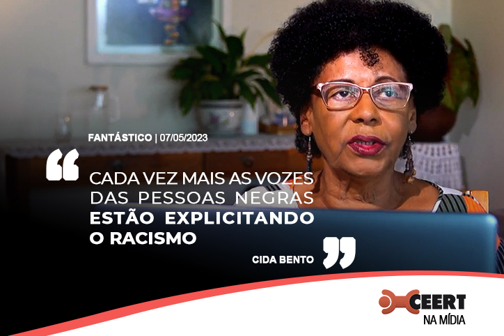 Cida Bento fala sobre o “pacto da branquitude" no Fantástico