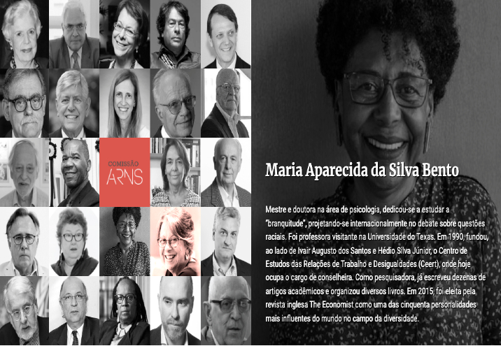 Cida Bento é a nova integrante da Comissão Arns